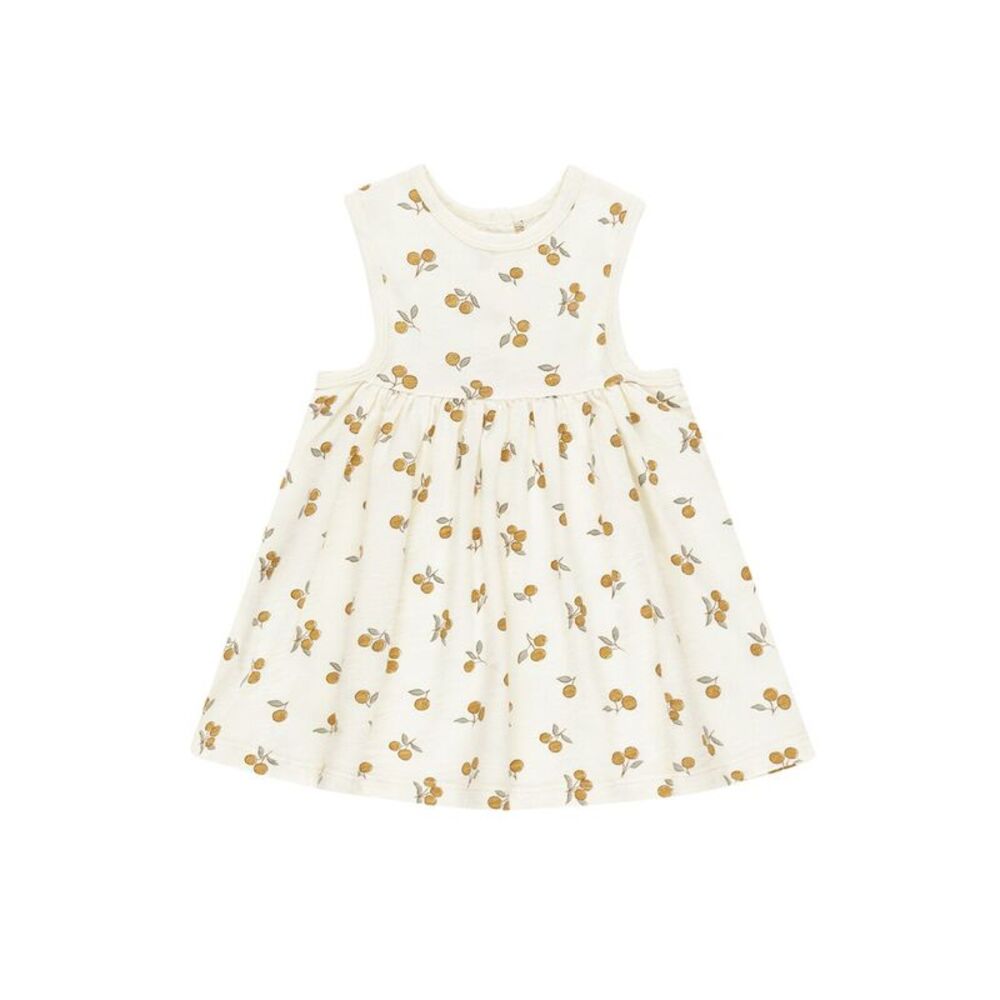 Rylee + Cru Collective Girls  Layla Dress, Orange